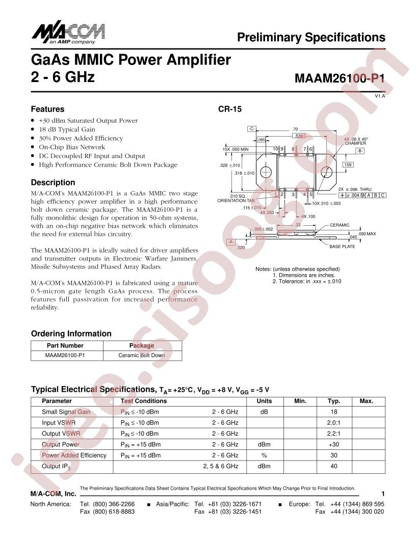 MAAM26100-P1