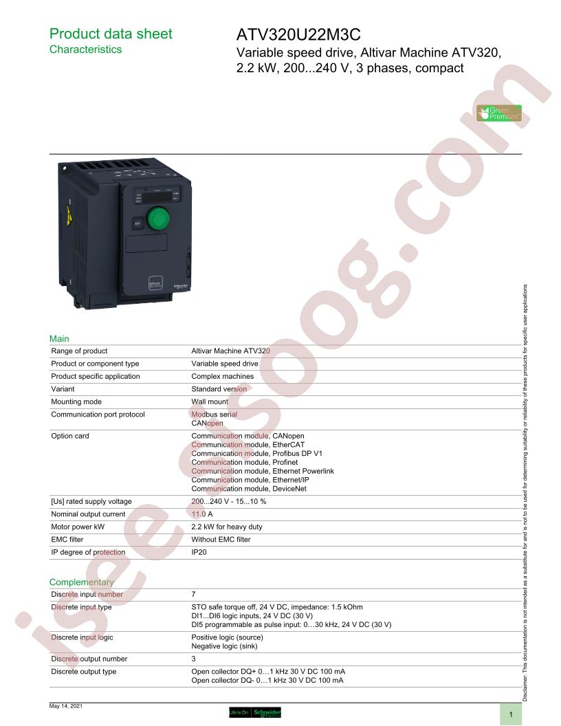 ATV320U22M3C