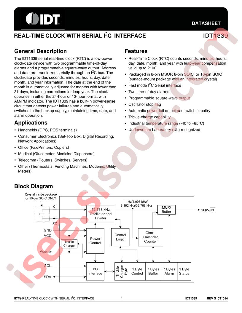 IDT1339-31DVGI