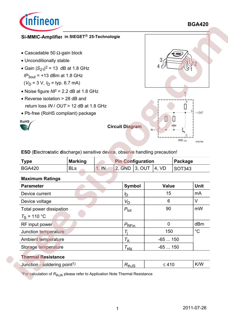 BGA420E6327