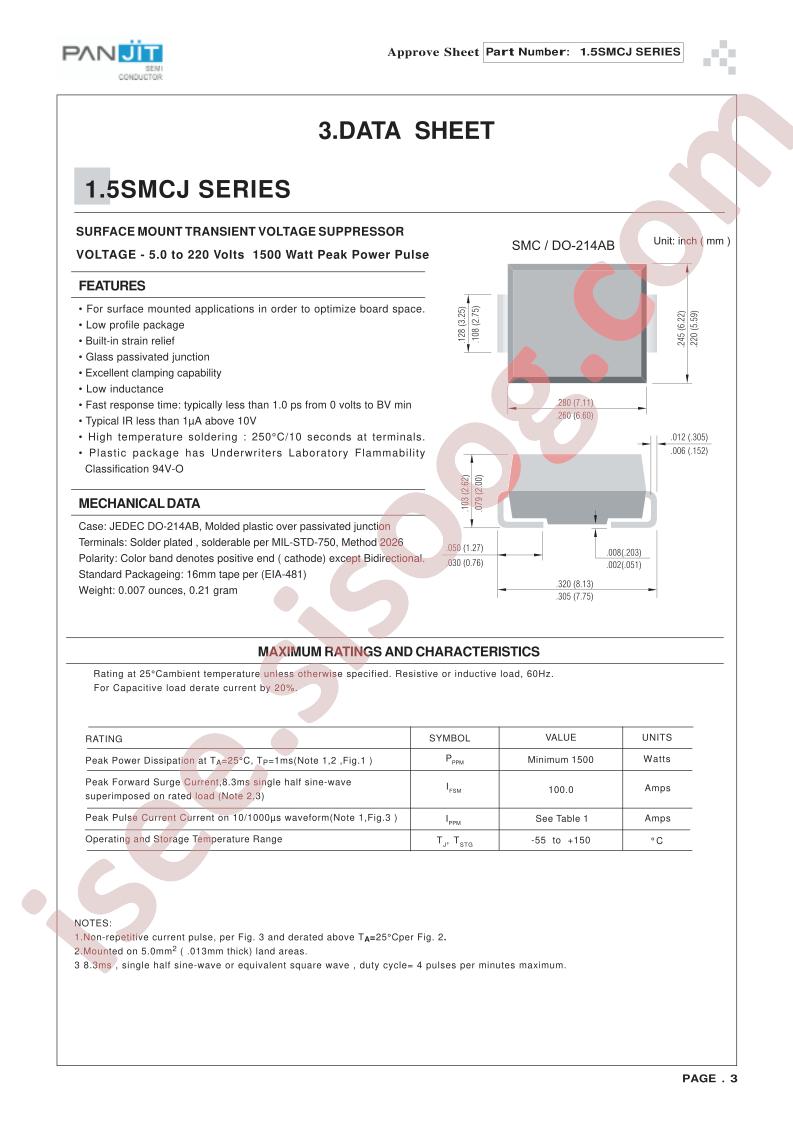 1.5SMCJ13A