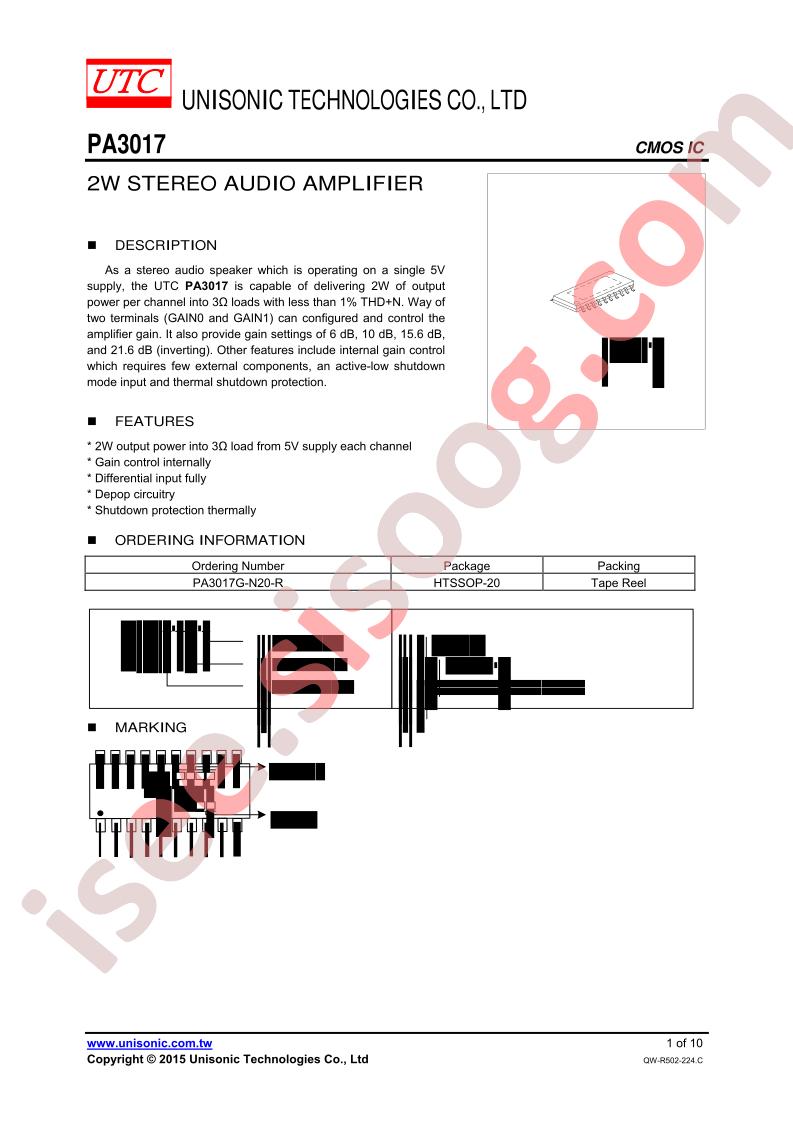 PA3017G-N20-R