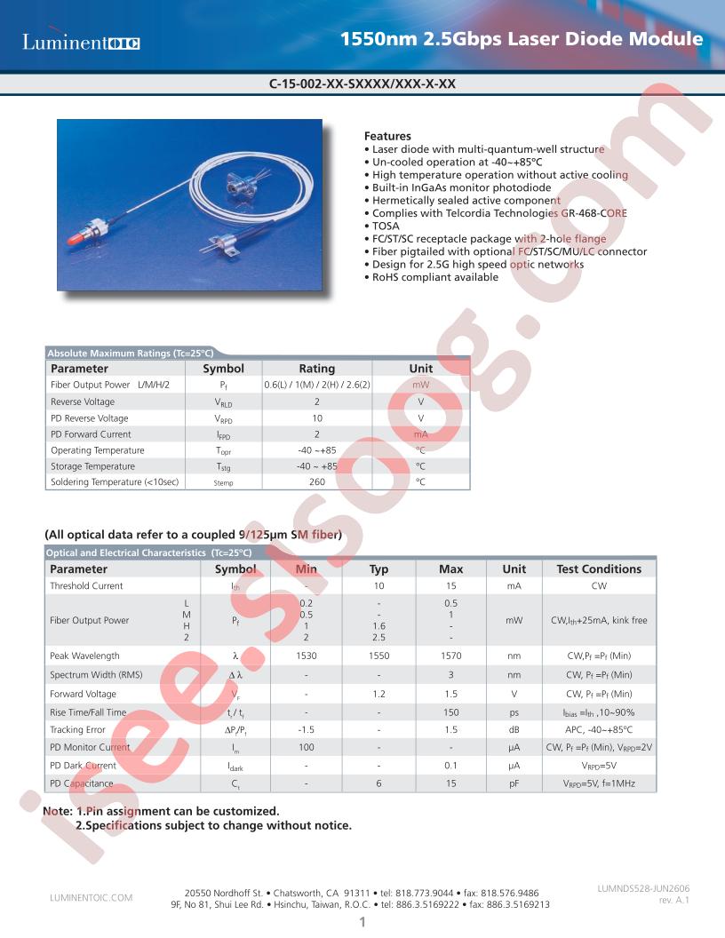 C-15-002-R-SFC2I