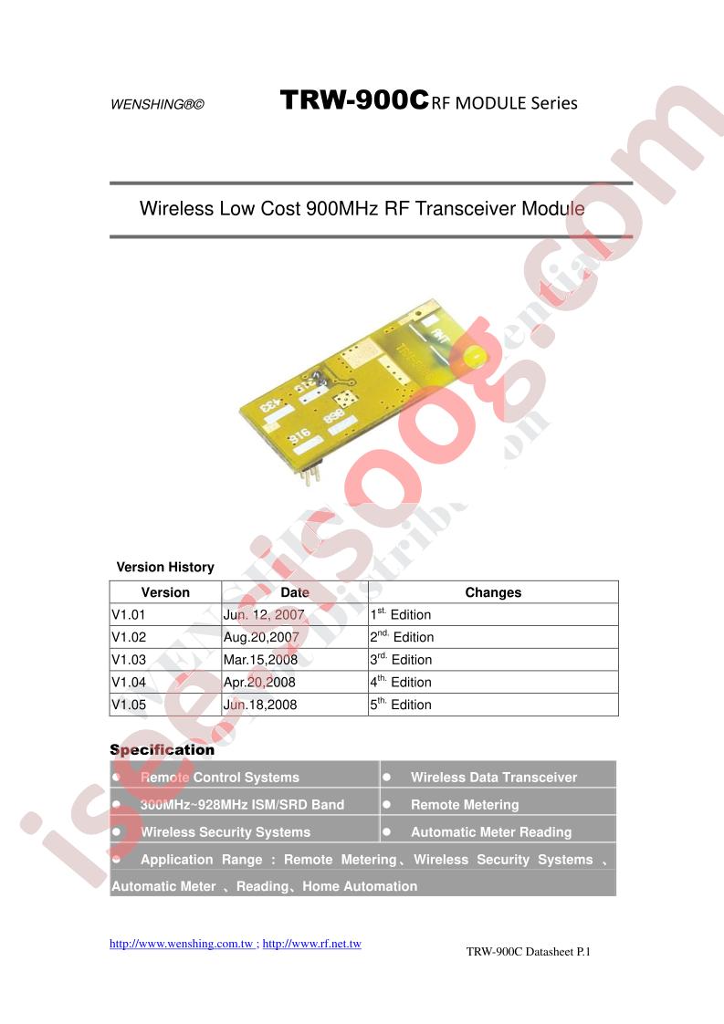 TRW-900C