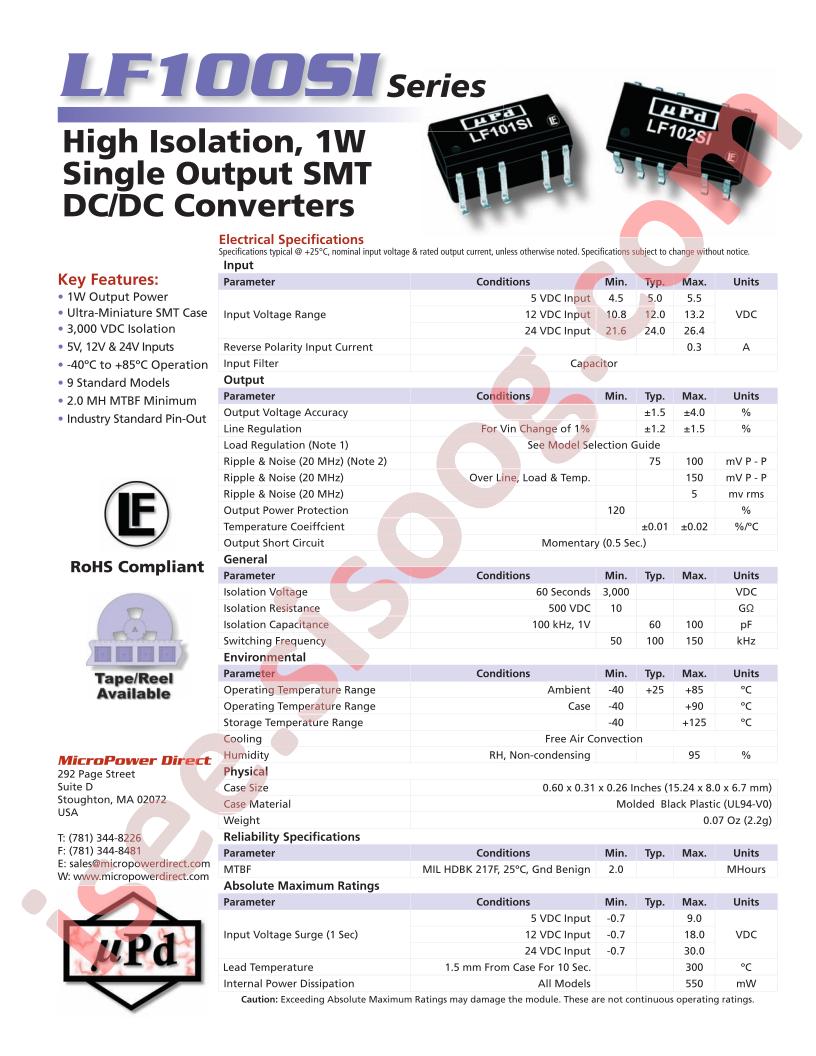 LF122SI