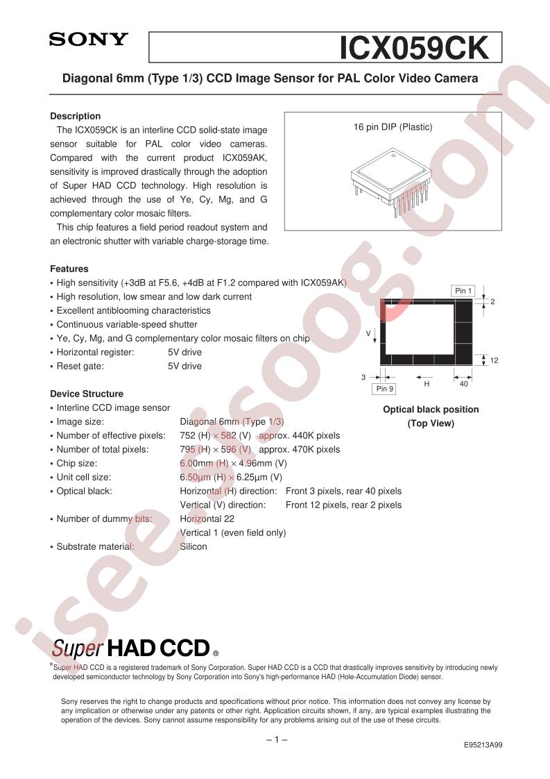 ICX059CK