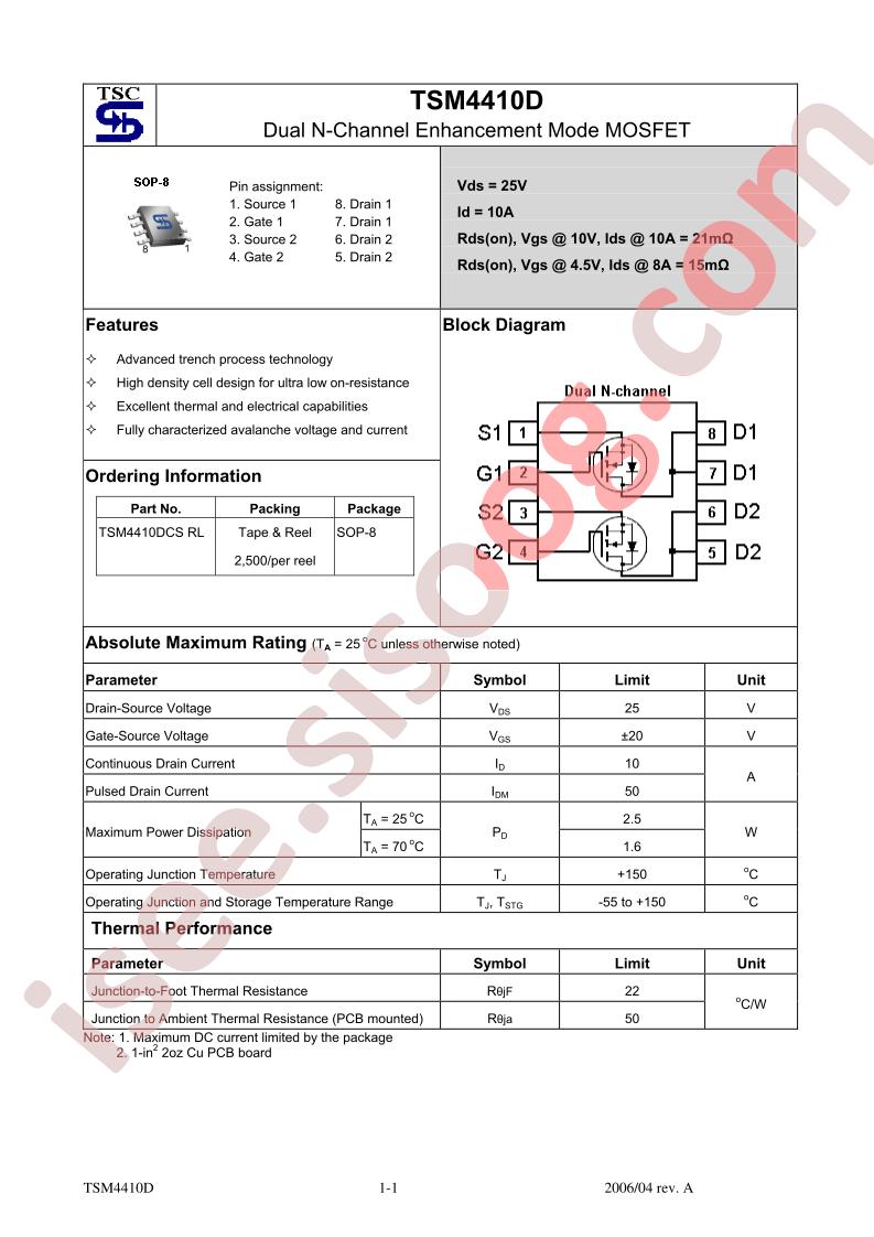 TSM4410D