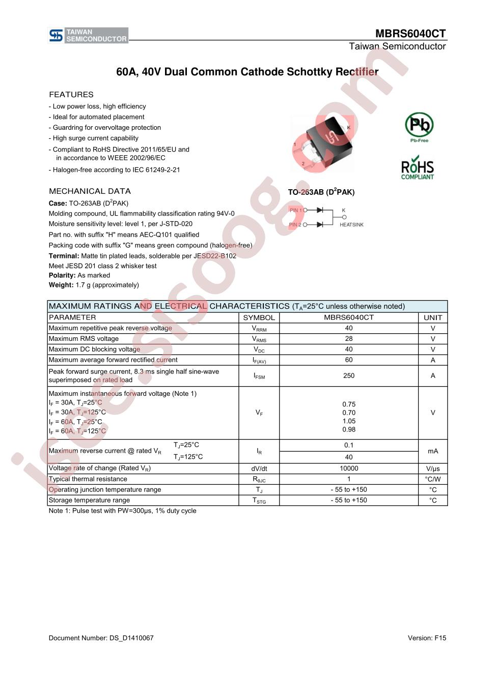 MBRS6040CT