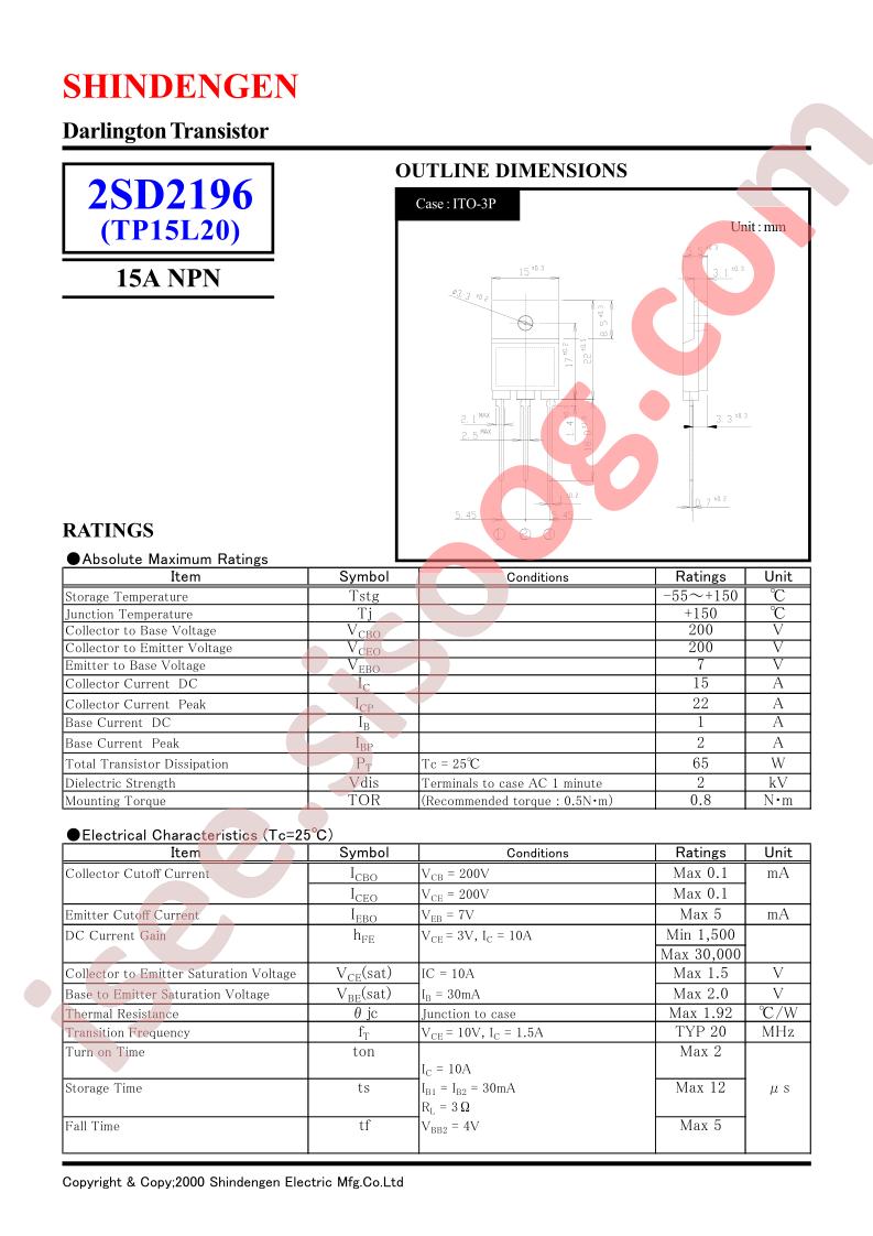 2SD2196