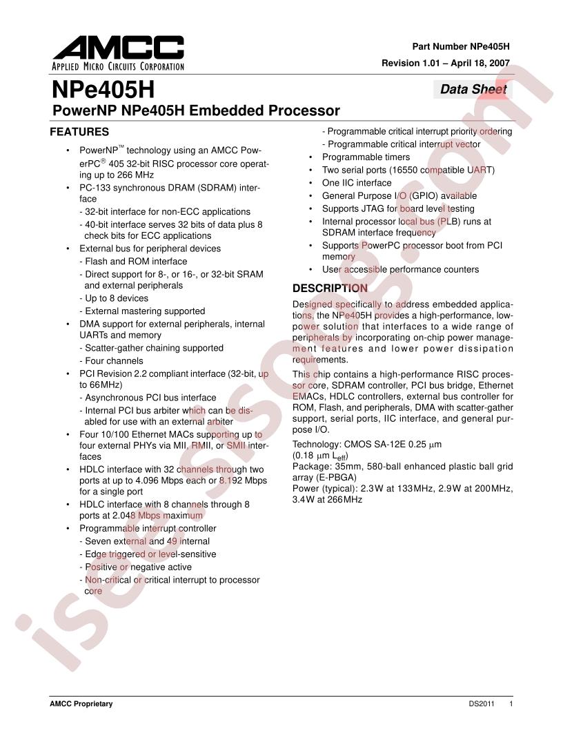 NPE405H