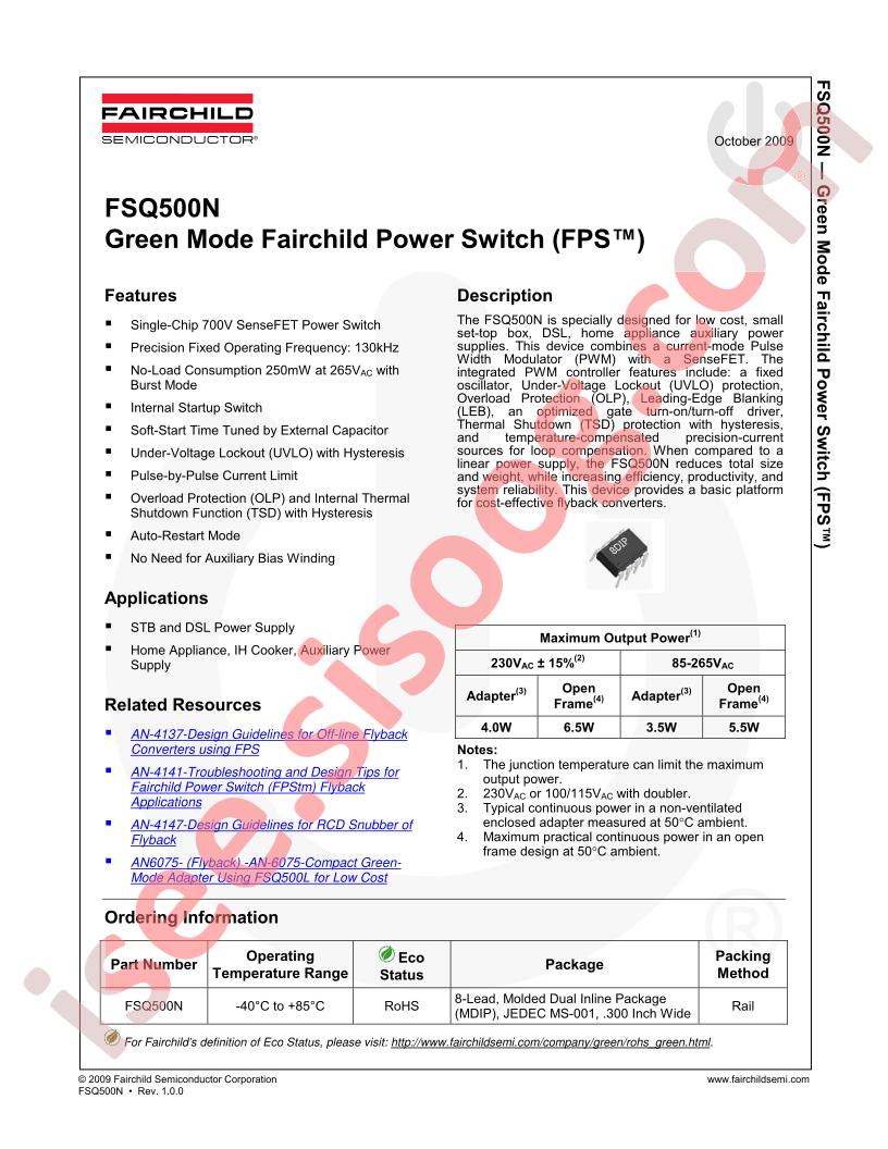 FSQ500N