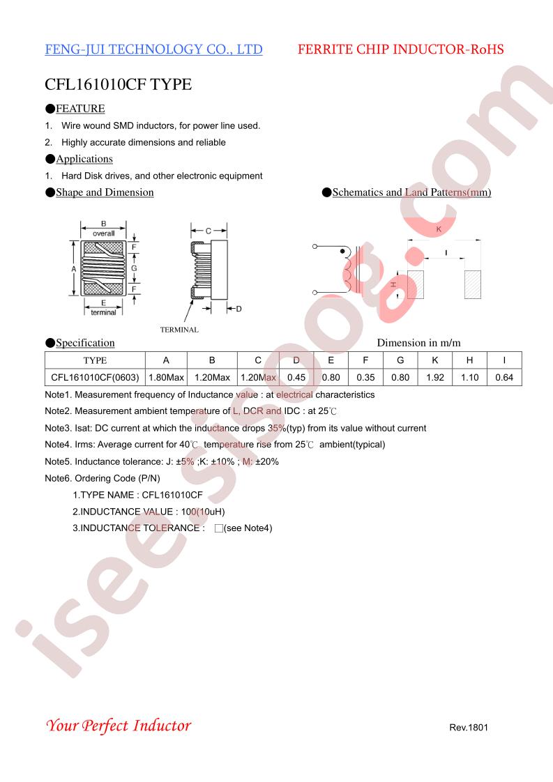 CFL161010CF-1R2