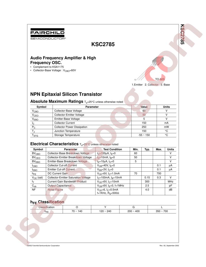 KSC2785