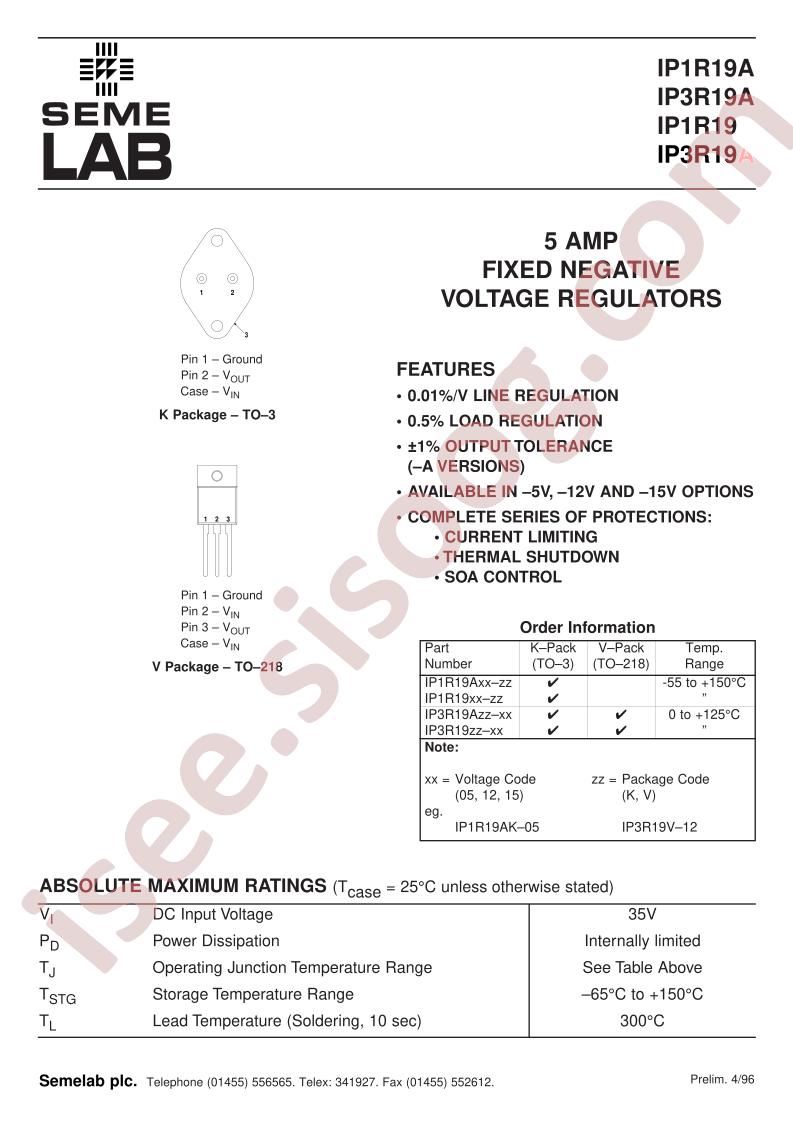IP3R19V-05