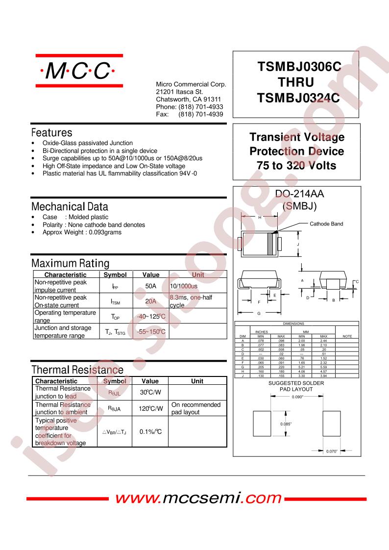 TSMBJ0318C