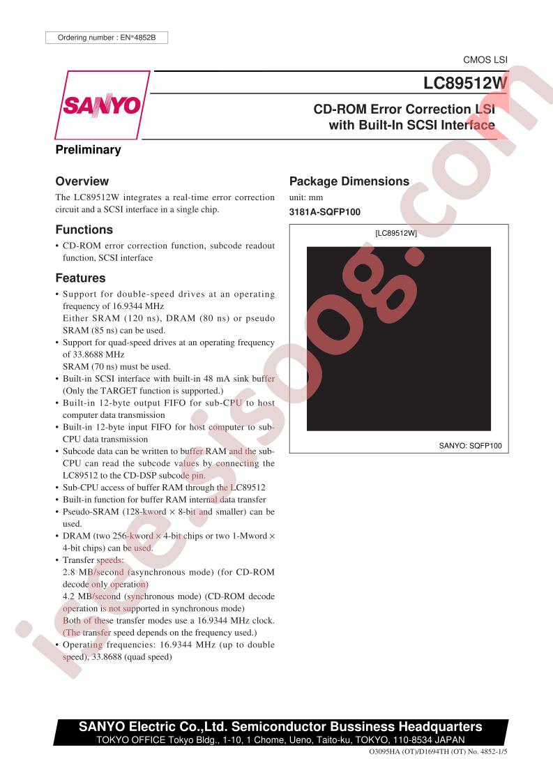 LC89512W