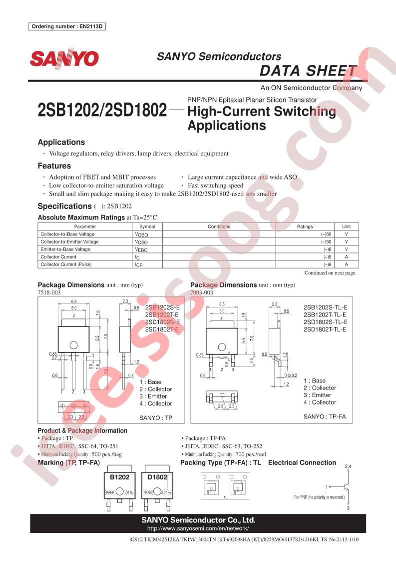 2SD1802S-ETP