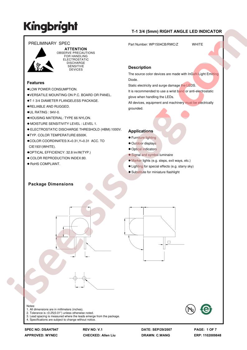 WP1504CB-RWC-Z