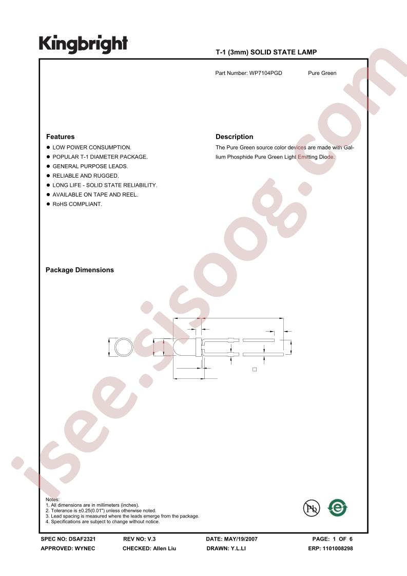 WP7104PGD
