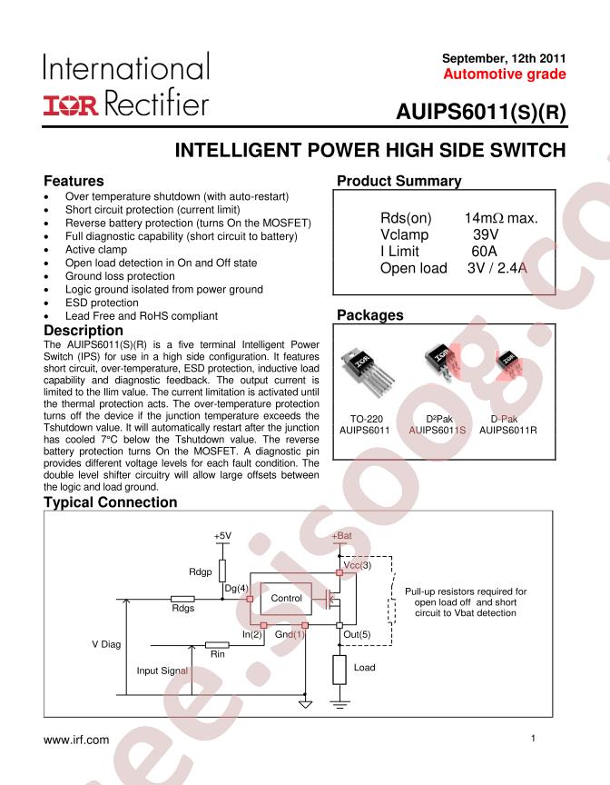 AUIPS6011STRR