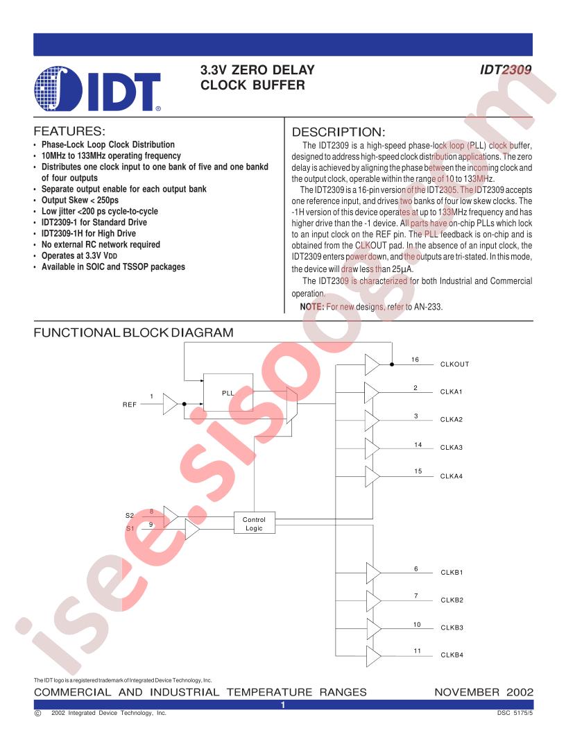 IDT2309-1HDC