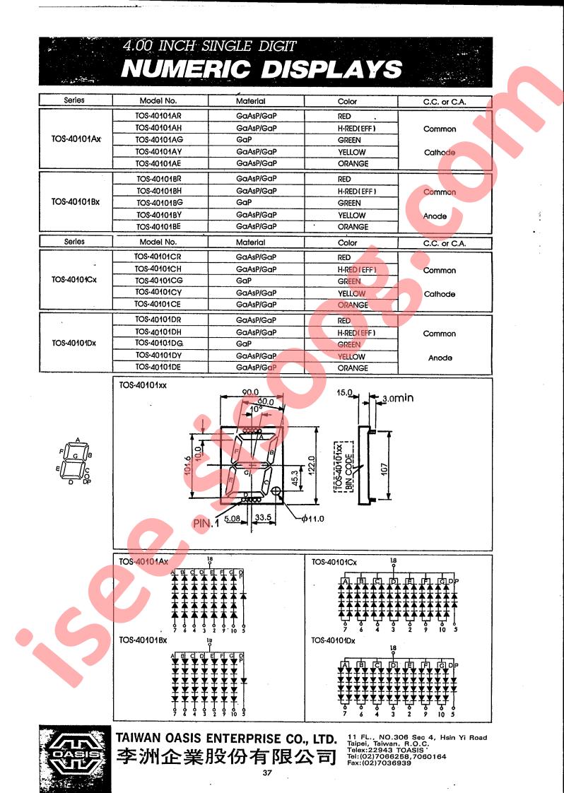 TOS-40101CY