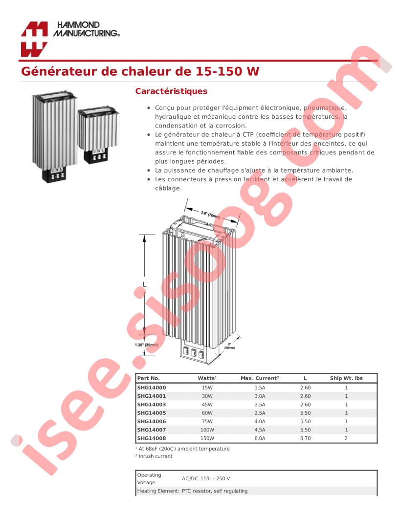 SHG14001
