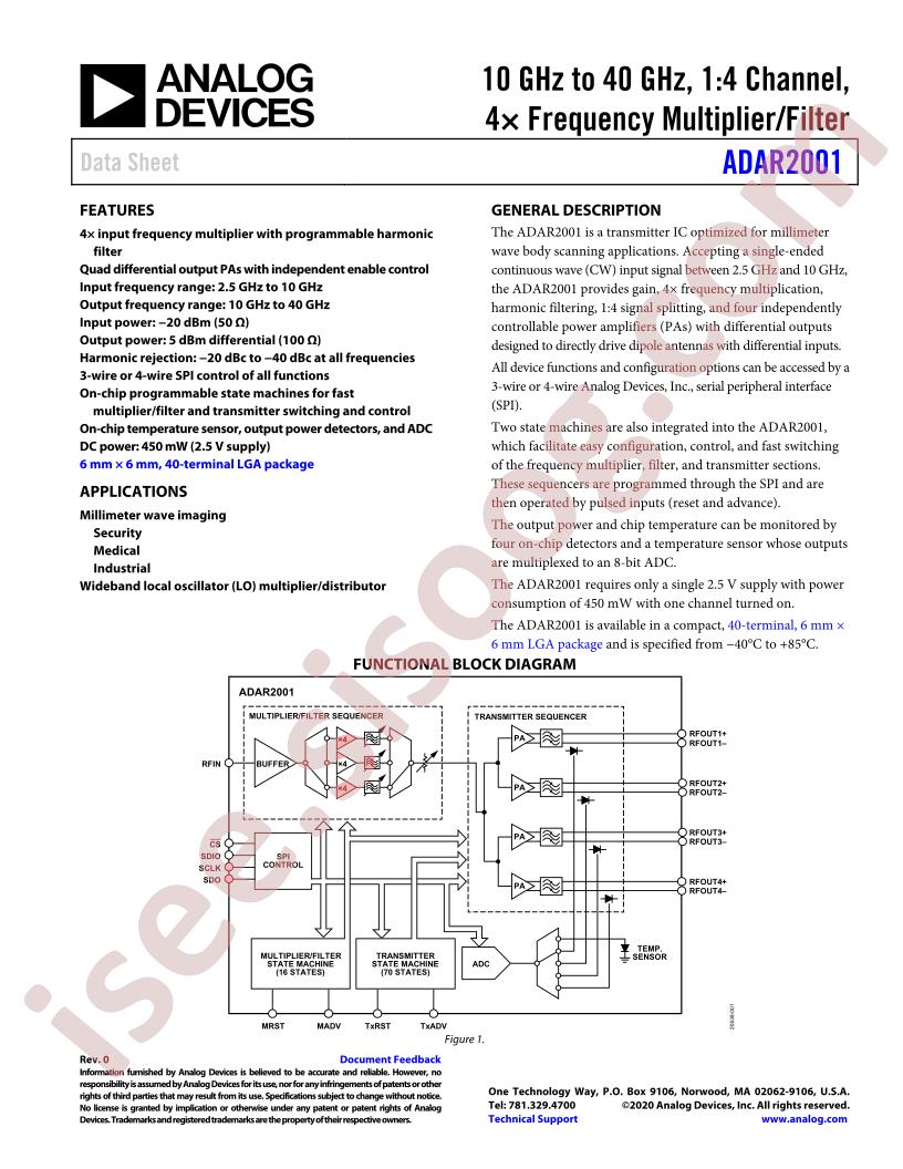 ADAR2001ACCZ
