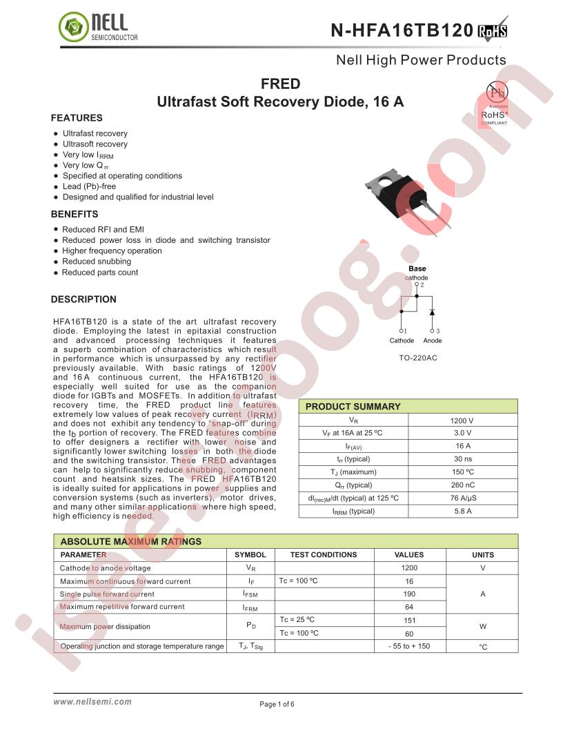 N-HFA16TB120