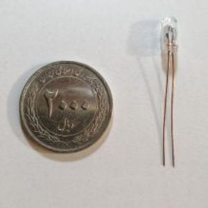 لامپ رشته ای 12 ولت 5mm