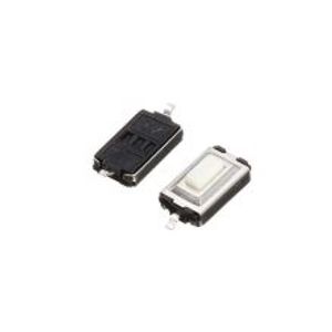 تک سوئیچ 3x6x2.5mm سفید پکیج SMD