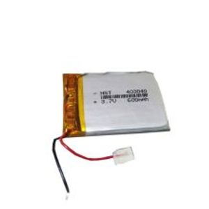 باتری لیتیوم پلیمر 3٫7v ظرفیت 600mAh