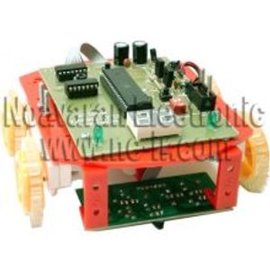 کیت ربات مسیریاب با میکروکنترلر (AVR(ATMEGA32مدل NAR125