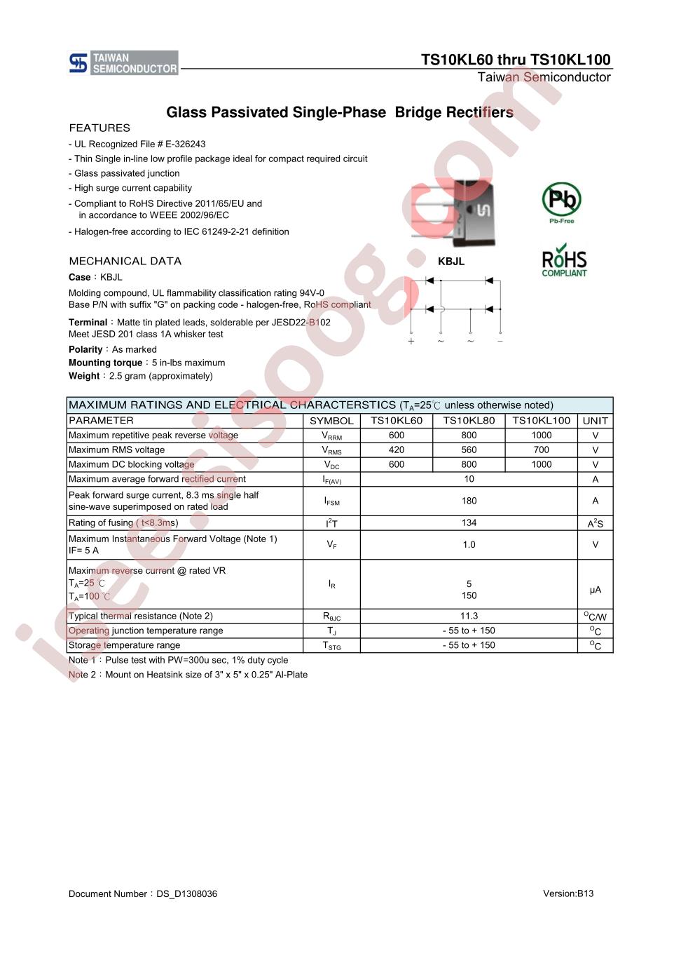 TS10KL60