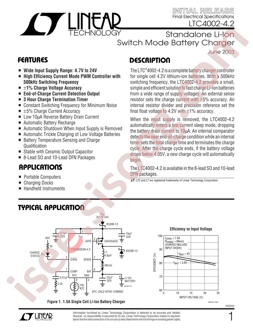 LTC4002EDD-4.2