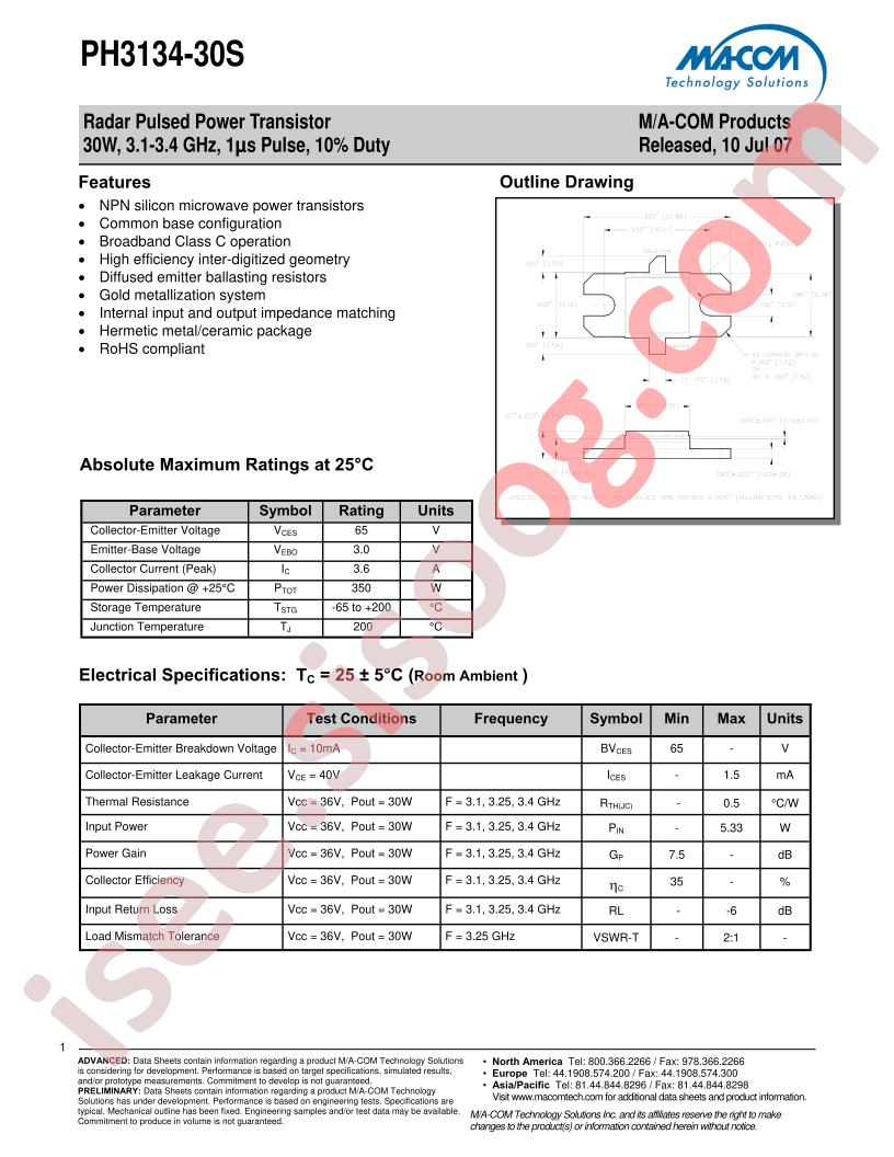 PH3134-30S