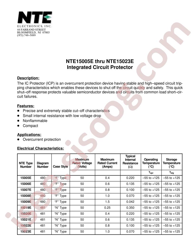 NTE15005E