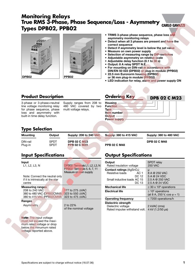 DPB02CM23