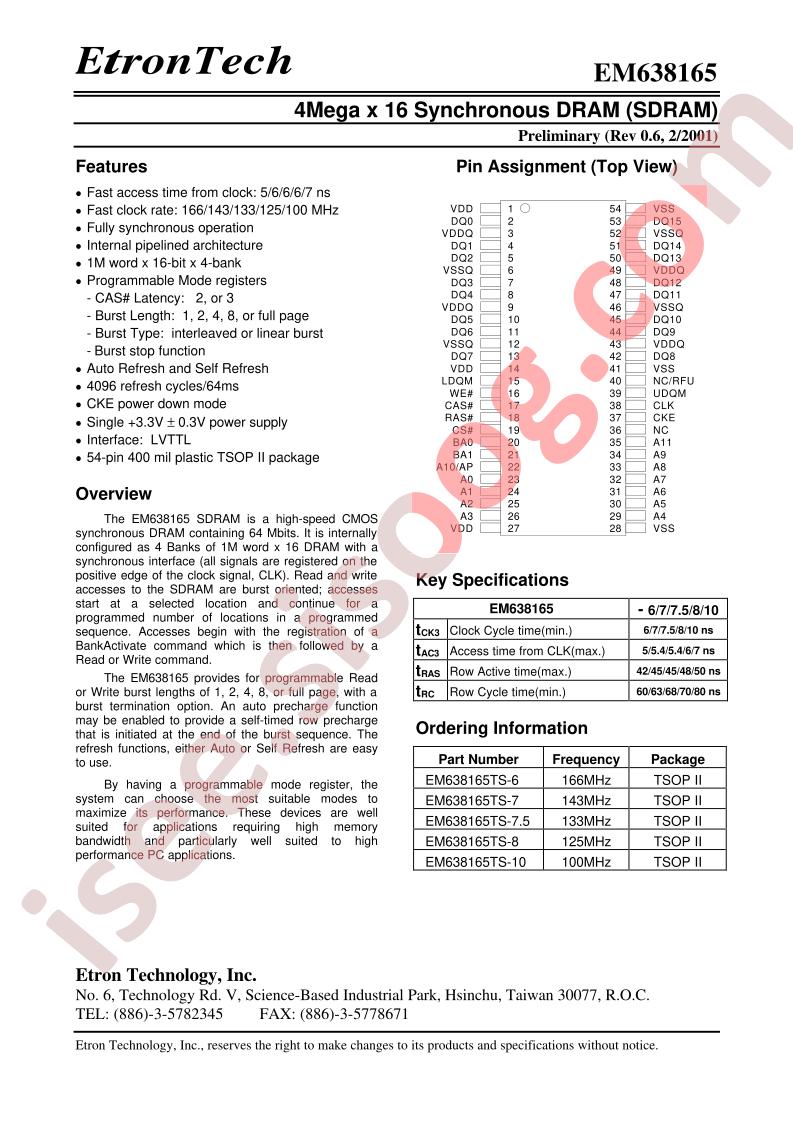 EM638165TS-10