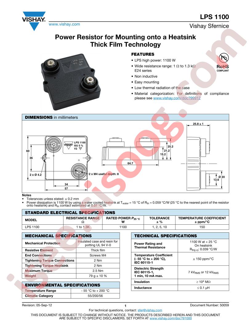 LPS1100H1001FBZAX