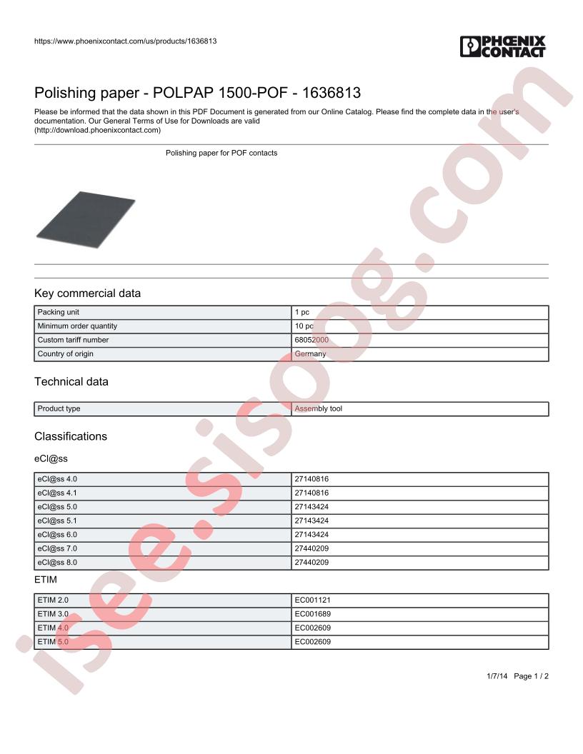 POLPAP-1500-POF