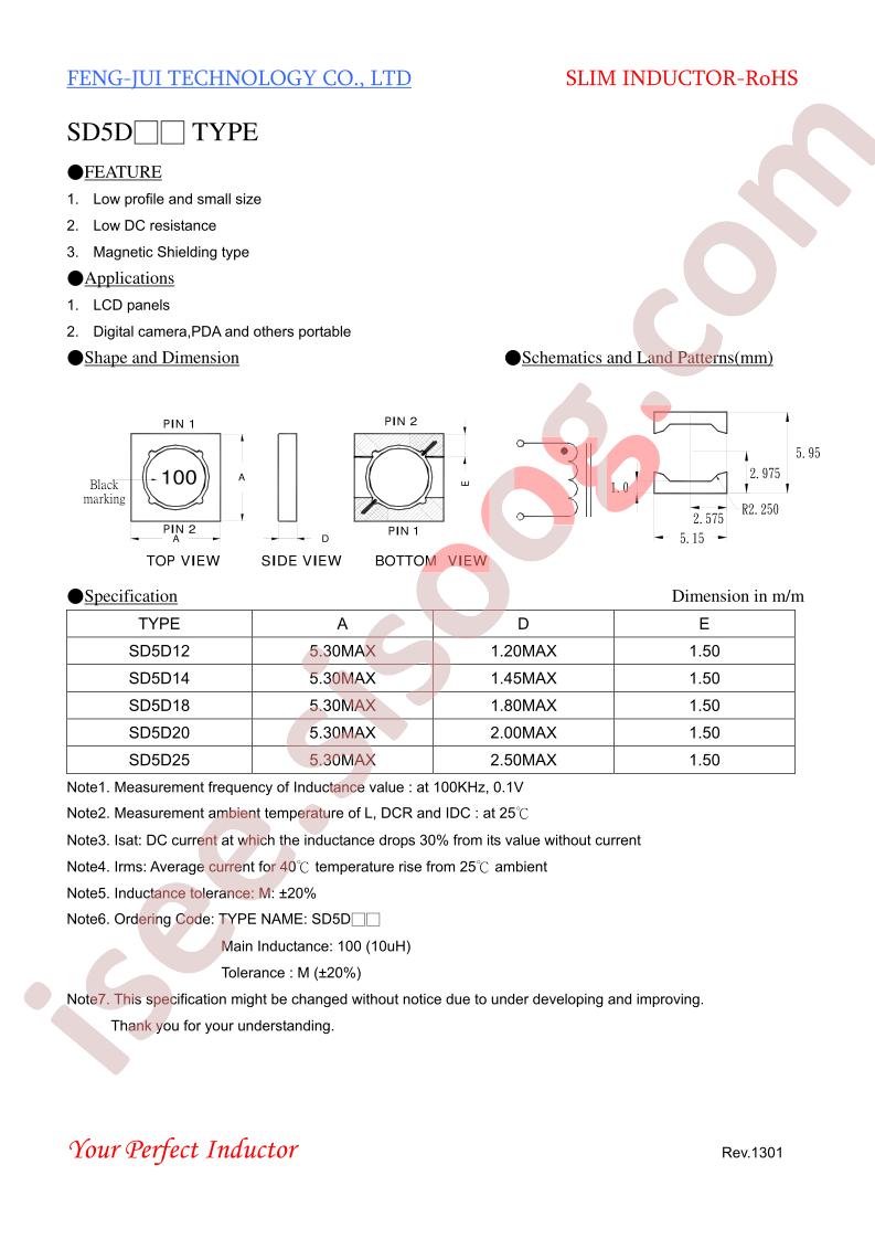 SD5D18-101M