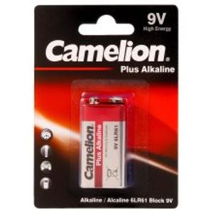 باتری کتابی آلکالاین Camelion Plus 9V 6LR61