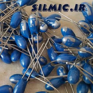 خازن تانتالیوم 47 میکرو فاراد 6.3 ولت NEC ژاپن با کیفیت ساخت بسیار عالی و قدیمی