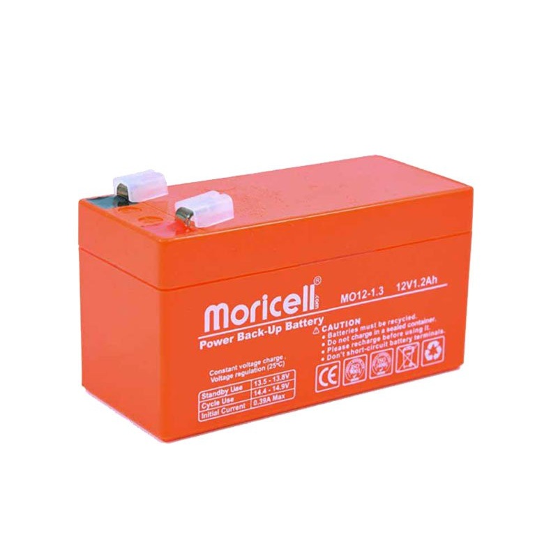 باتری خشک 12 ولت 1.2 آمپر ساعت مارک Moricell مدل MO12-1.2