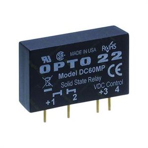 رله الکترونیکی SSR روبردی تک فاز 3 آمپر 4 پایه OPTO22 DC/DC