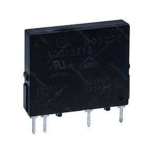 رله الکترونیکی SSR روبردی12ولت  تک فاز 2 آمپر 4 پایه NAIS AQG22212