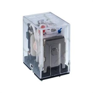 رله 4 کنتاکت  هلی شان پایه سوزنی 220 ولت 5 آمپر 14 پایه HELISHUN HLS-4453-18F