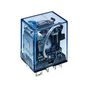 رله ایزومی پایه سوکتی امرون 12 ولت 12 آمپر 8 پایه OMRON LY2N-J