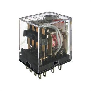 رله 4  کنتاکت  هلی شان پایه سوکتی 220 ولت 5 آمپر 14پایه HELISHUN HLS-4453